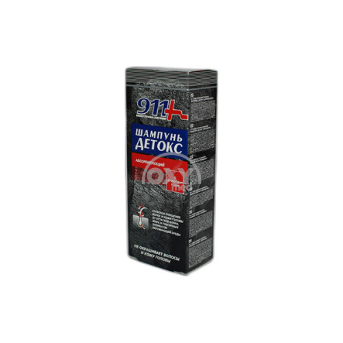 product-Shampun 911 Detoks changni yutish vositasi ko'mir bilan 150ml