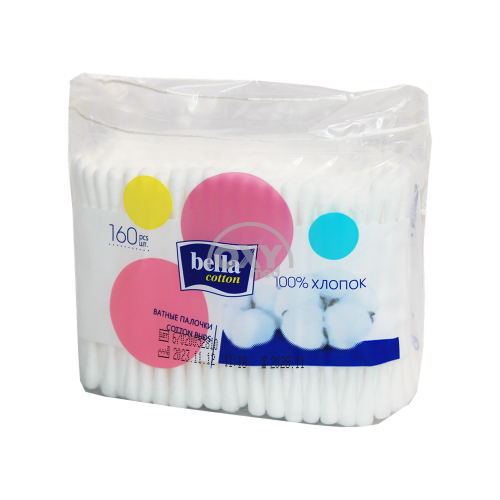 product-Ватные палочки "Bella Cotton"№160 (полиэтиленовый пакет)