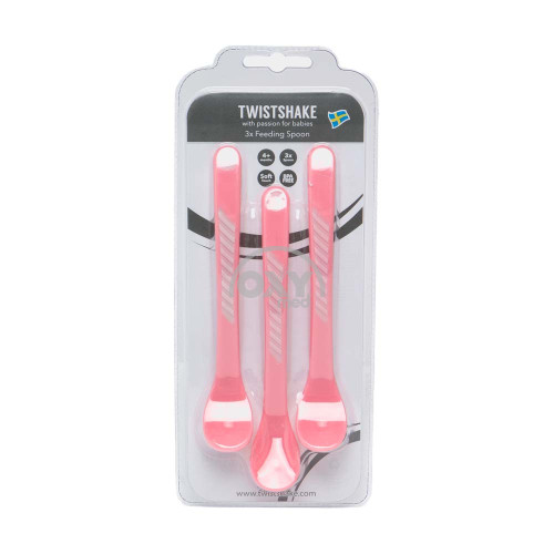 product-Ложки для кормления Twistshake розовые 4+ месяцев №3