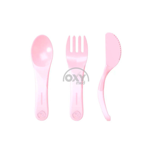 product-Набор столовых приборов Twistshake розовый 6+ месяцев