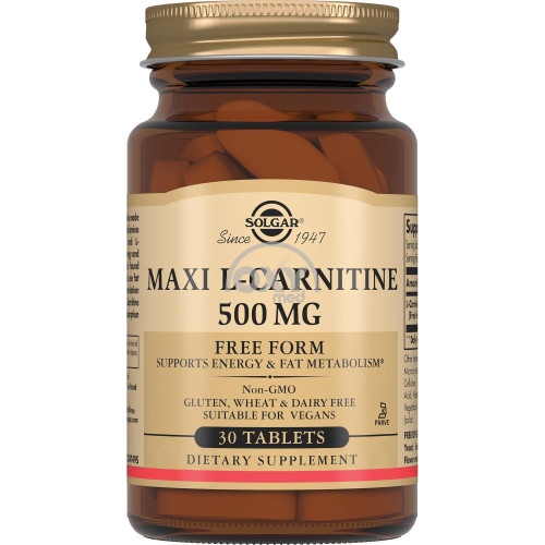 product-L-карнитин макси 500 мг №30 таблетки