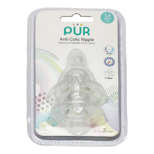 product-Соска для бутылочки Pur антиколиковая размер L №2